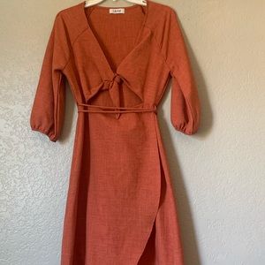 Wrap dress